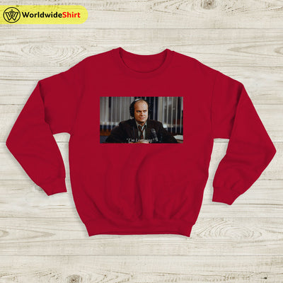 Frasier Crane Sweatshirt Frasier Shirt TV Show Shirt Frasier