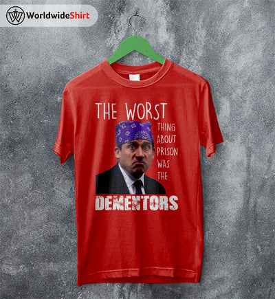 The Worst Thing About Prison T-shirt The Office Shirt Michael Scott