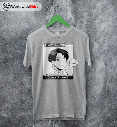 Levi Ackerman Shirt Attack On Titan Shirt Shingeki no Kyojin T-Shirt