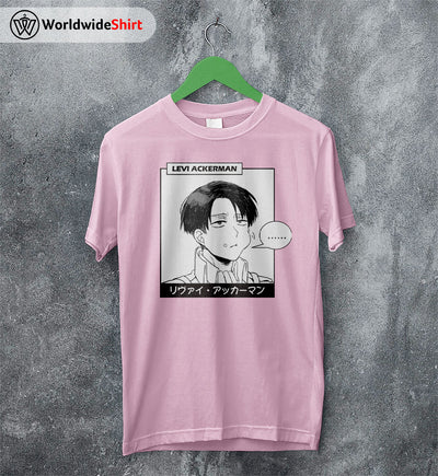 Levi Ackerman Shirt Attack On Titan Shirt Shingeki no Kyojin T-Shirt