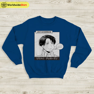 Levi Ackerman Sweatshirt Attack On Titan Shirt Shingeki no Kyojin Shirt