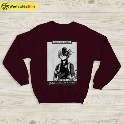 Shoto Todoroki Sweatshirt Boku No Academia Shirt BNHA Merch Anime