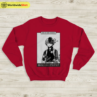 Shoto Todoroki Sweatshirt Boku No Academia Shirt BNHA Merch Anime