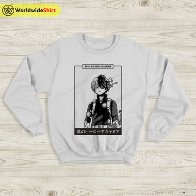 Shoto Todoroki Sweatshirt Boku No Academia Shirt BNHA Merch Anime