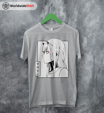 Zero Two T-Shirt Darling in the Franxx Shirt Anime Shirt