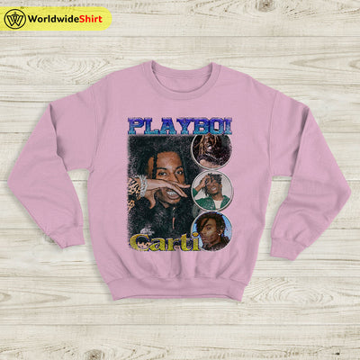 Playboi Carti Vintage 90s Sweatshirt Playboi Carti Shirt Rap Shirt