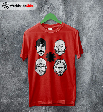 Red Hot Chili Shirt Peppers Member Merch Red Hot Chili Peppers T Shirt