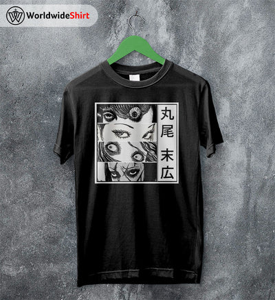 Japanese Terror Tomie Graphic T-Shirt Tomie Junji Ito Shirt Anime Shirt