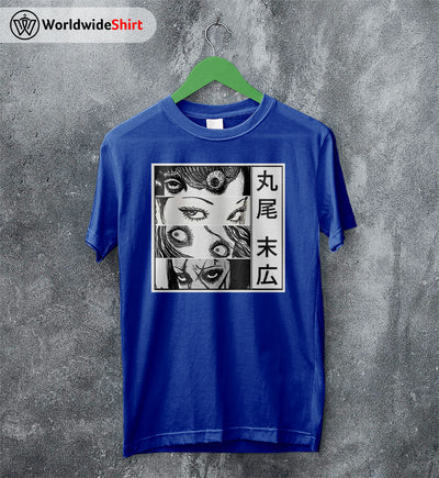 Japanese Terror Tomie Graphic T-Shirt Tomie Junji Ito Shirt Anime Shirt