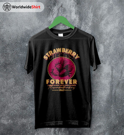 The Beatles Strawberry Fields Forever T Shirt The Beatles Shirt Rock Band Shirt