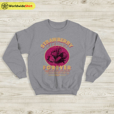 The Beatles Strawberry Fields Forever Sweatshirt The Beatles Shirt Rock Band Shirt