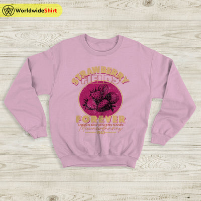 The Beatles Strawberry Fields Forever Sweatshirt The Beatles Shirt Rock Band Shirt