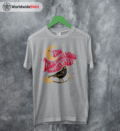 The Beatles Black Bird Lyrics T Shirt The Beatles Shirt Rock Band Shirt