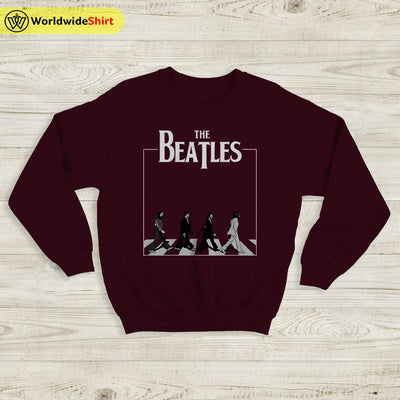 The Beatles Abbey Road Sweatshirt The Beatles Shirt Rock Band Shirt