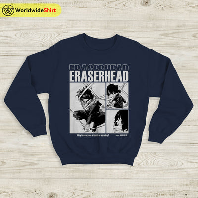 Eraserhead Aesthetic Sweatshirt Boku No Academia Shirt BNHA Merch