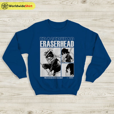 Eraserhead Aesthetic Sweatshirt Boku No Academia Shirt BNHA Merch