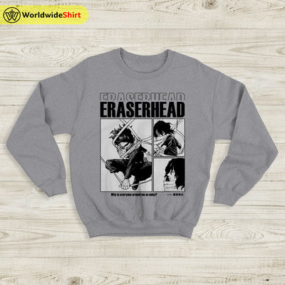 Eraserhead Aesthetic Sweatshirt Boku No Academia Shirt BNHA Merch