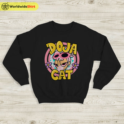 Doja Cat Powerpuff Graphic Sweatshirt Doja Cat Shirt Rapper Shirt