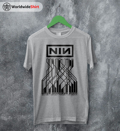 Nine Inch Nails 1990 US Tour T-Shirt Nine Inch Nails Shirt Rocker Shirt
