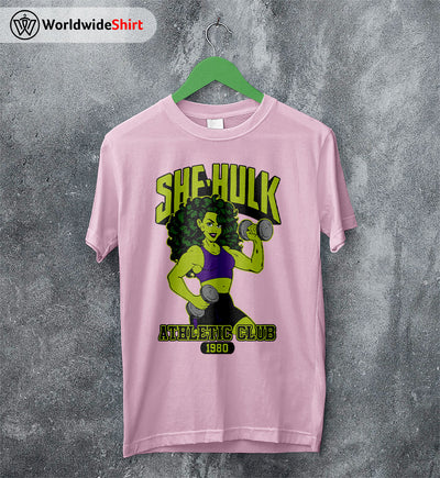 She Hulk Athletic Club 1980 T-Shirt She Hulk Shirt The Avengers Shirt