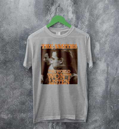 The Smiths The World Won't Listen Tour T shirt The Smiths Shirt Music Shirt