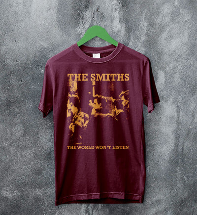 The Smiths The World Won't Listen T shirt The Smiths Shirt Music Shirt