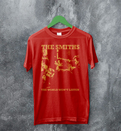 The Smiths The World Won't Listen T shirt The Smiths Shirt Music Shirt