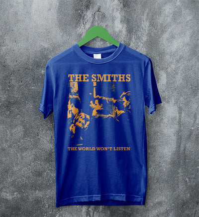 The Smiths The World Won't Listen T shirt The Smiths Shirt Music Shirt