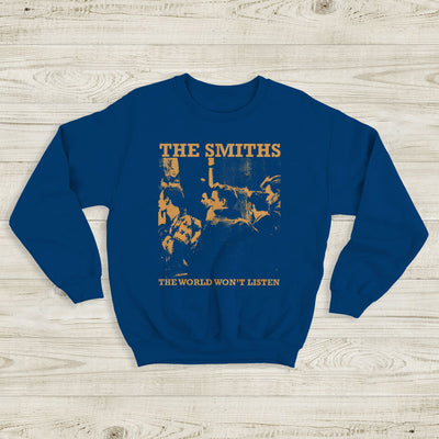 The Smiths The World Won't Listen Tour Sweatshirt The Smiths Shirt Rock Band