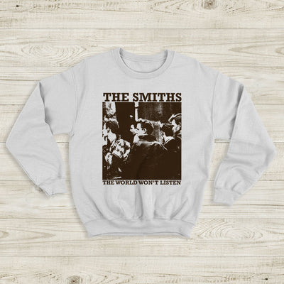 The Smiths The World Won't Listen Tour Sweatshirt The Smiths Shirt Rock Band