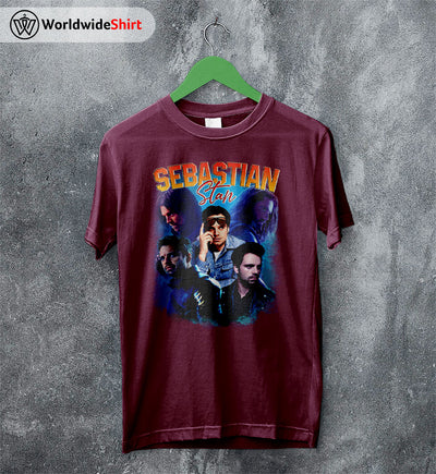 Sebastian Stan Vintage T-Shirt Bucky Barnes Shirt The Avengers Shirt