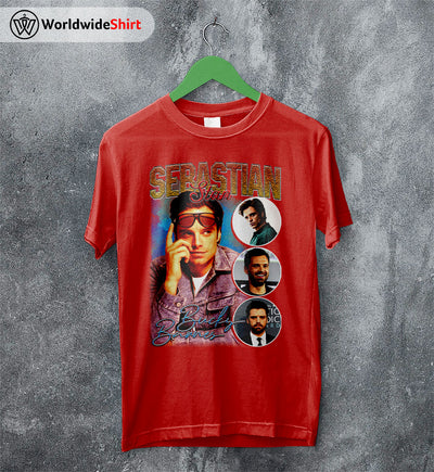 Sebastian Stan 90s BOOTLEG T-Shirt Bucky Barnes Shirt The Avengers Shirt