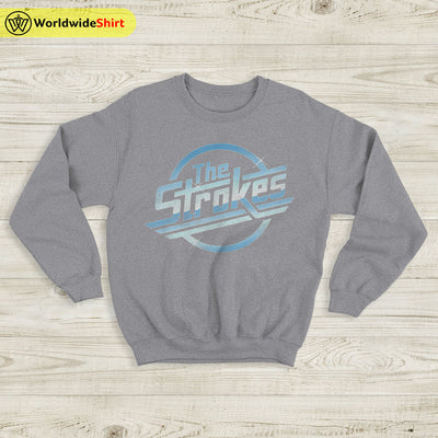 The Strokes Sweatshirt Logo Vintage Sweater The Strokes Merch