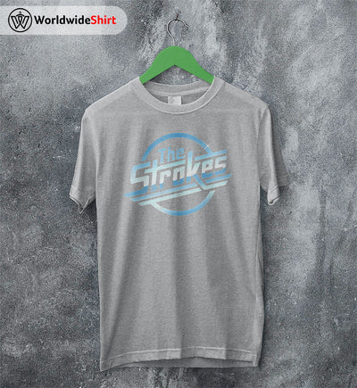 The Strokes Merch Logo Vintage T Shirt The Strokes Shirt