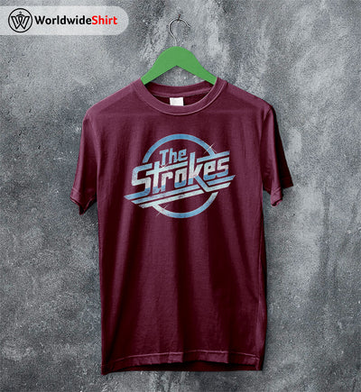 The Strokes Merch Logo Vintage T Shirt The Strokes Shirt