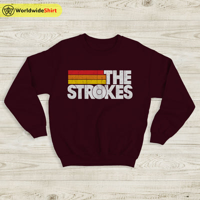 The Strokes Sweatshirt Vintage 90's Sweater The Strokes Merch