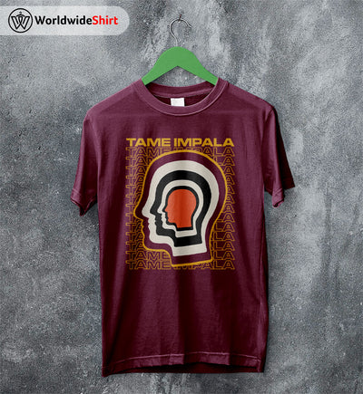 Tame Impala Merch Tame Impala Faces Graphic T Shirt Tame Impala Shirt