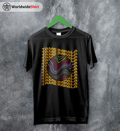 Tame Impala Merch Aesthetic Album T Shirt Tame Impala Shirt