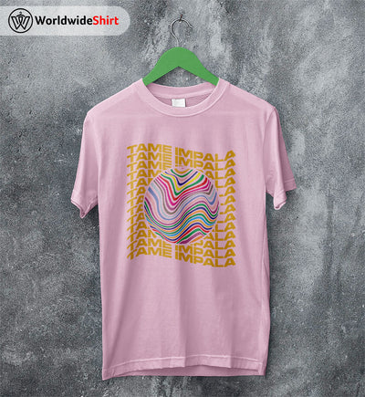 Tame Impala Merch Aesthetic Album T Shirt Tame Impala Shirt