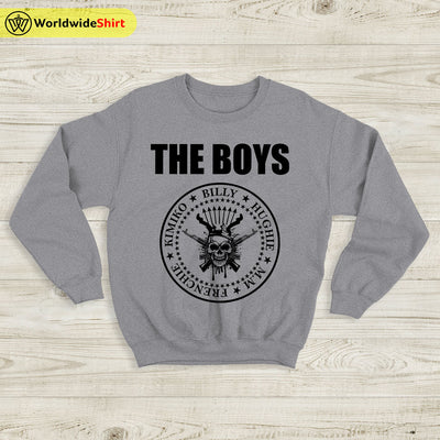 The Boys Member Logo Sweatshirt The Boys Shirt TV Show Shirt