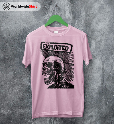 The Exploited Logo Vintage T Shirt The Exploited Shirt Music Shirt