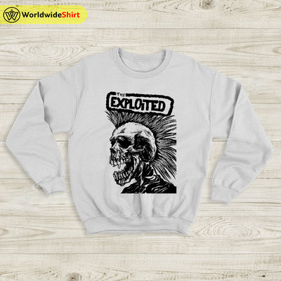 The Exploited Logo Vintage Sweatshirt The Exploited Shirt Music Shirt