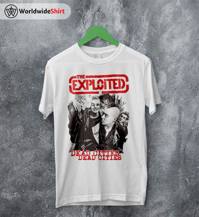 The Exploited Dead Cities T Shirt The Exploited Shirt Music Shirt