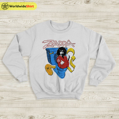 Vintage Frank Zappa Tour Graphic Sweatshirt Frank Zappa Shirt Music Shirt