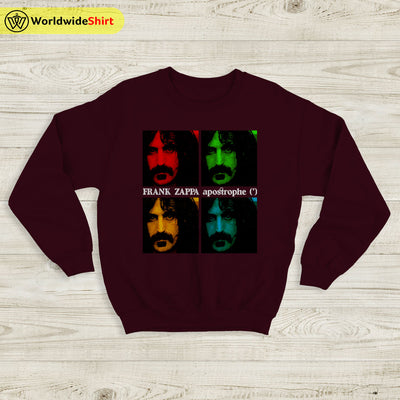 Vintage Frank Zappa Apostrophe (') Sweatshirt Frank Zappa Shirt Music Shirt