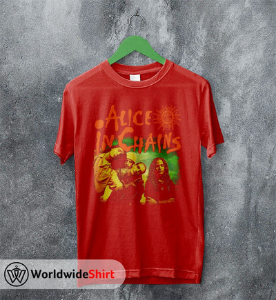 Alice In Chains Vintage 90's Shirt Alice In Chains T-Shirt AIC Shirt - WorldWideShirt