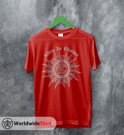 Alice In Chains Vintage Logo 90's Shirt Alice In Chains T-Shirt AIC Shirt - WorldWideShirt