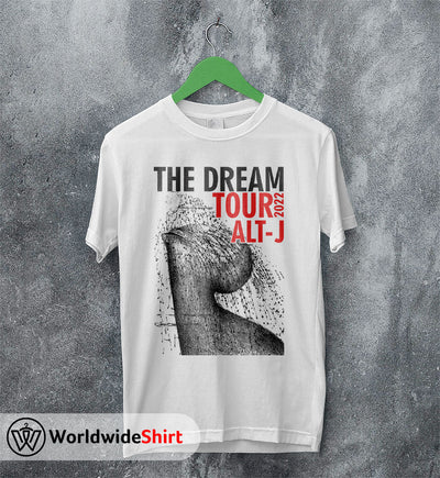 alt-J The Dream 2022 Tour T shirt alt-J Shirt Classic Rock Music - WorldWideShirt