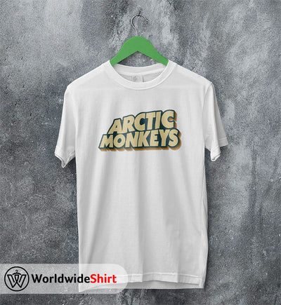 Arctic Monkeys Vintage Logo T shirt Arctic Monkeys Shirt Music Shirt - WorldWideShirt