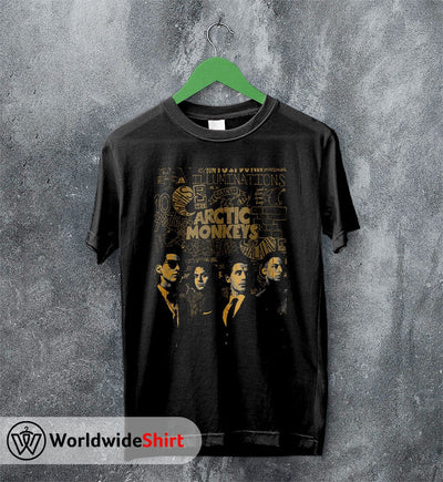 Arctic Monkeys Vintage Poster T shirt Arctic Monkeys Shirt Music Shirt - WorldWideShirt